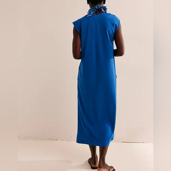 FREE PEOPLE Drew Tee Midi NWT - Picture 3 of 7